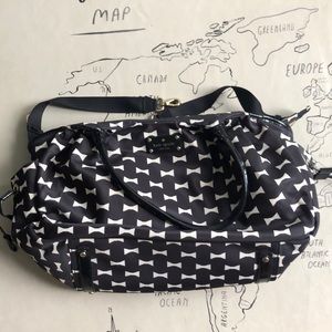 Kate spade diaper bag with diaper changing Matt